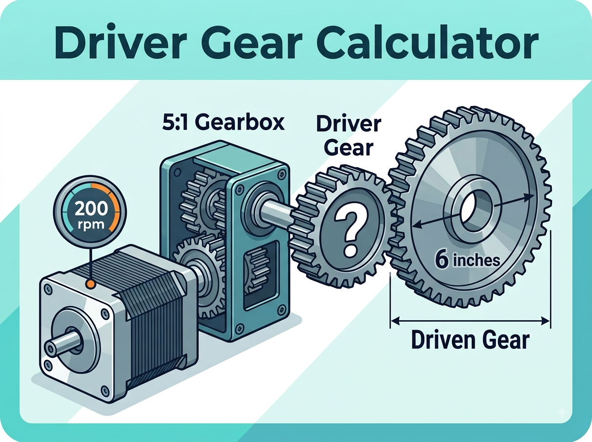 Driver Gear Calculator