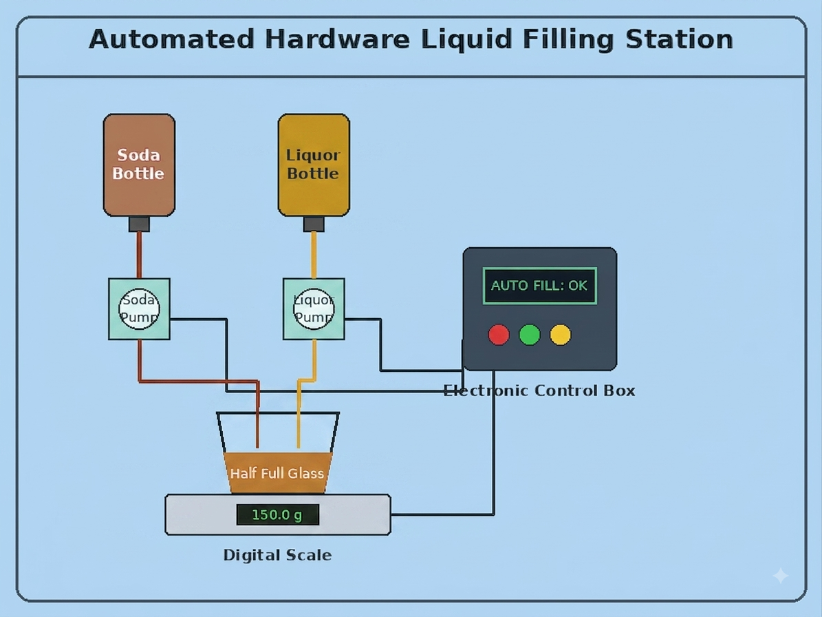 Automated Liquid Filling Station